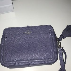 PURPLE KATE SPADE CROSS BODY BAG